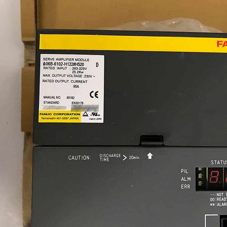 A06B-6102-H122#H520 FANUC A06B-6102-H122#H520 Servo Amplifier / Drive - View 3 | CNC Spare Part