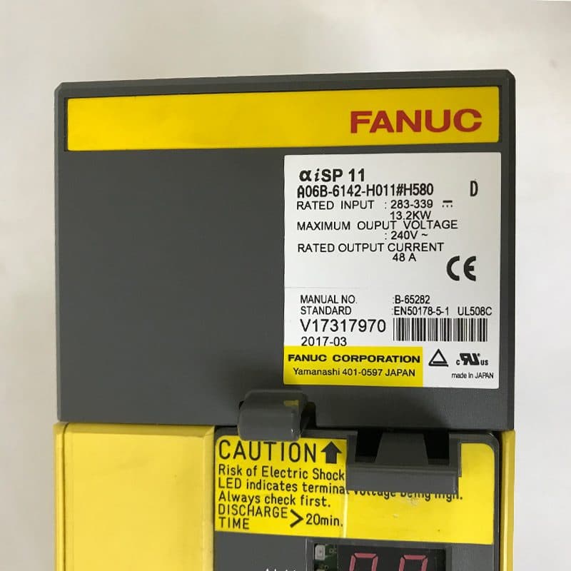 A06B-6142-H011 FANUC A06B-6142-H011 Servo Amplifier / Drive - View 3 | CNC Spare Part