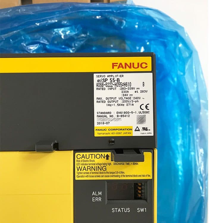 A06B-6222-H055 FANUC A06B-6222-H055 Servo Amplifier / Drive - View 4 | CNC Spare Part