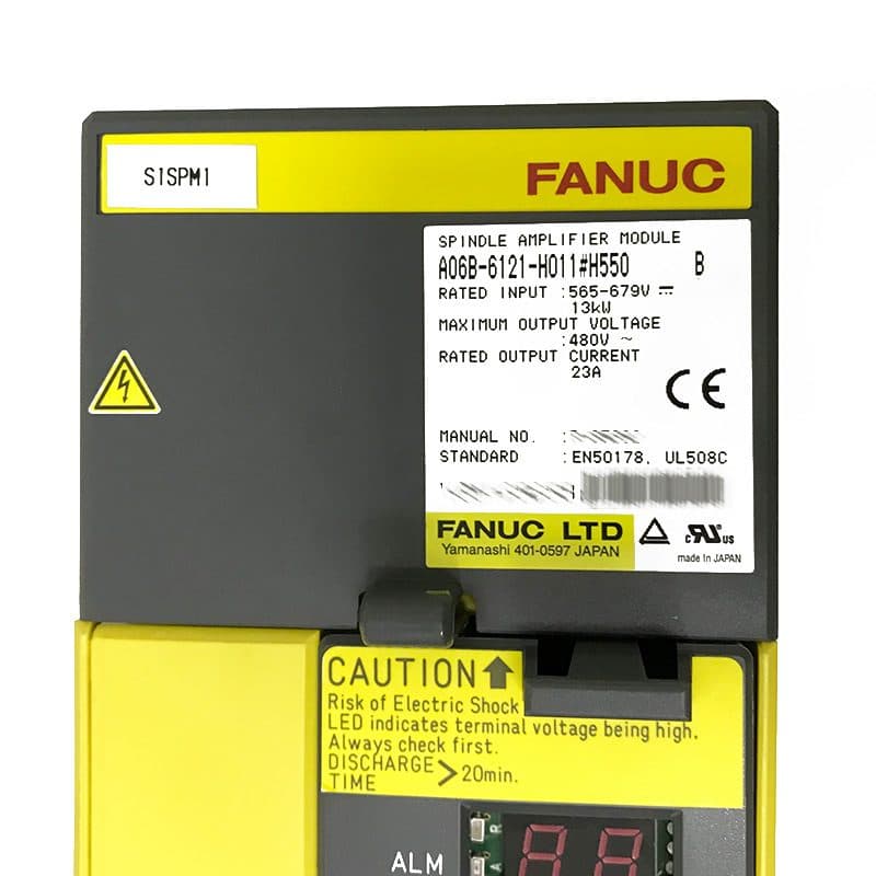 A06B-6121-H011 FANUC A06B-6121-H011 Servo Amplifier / Drive - View 3 | CNC Spare Part