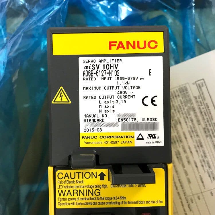 A06B-6127-H102 FANUC A06B-6127-H102 Servo Amplifier / Drive - View 3 | CNC Spare Part