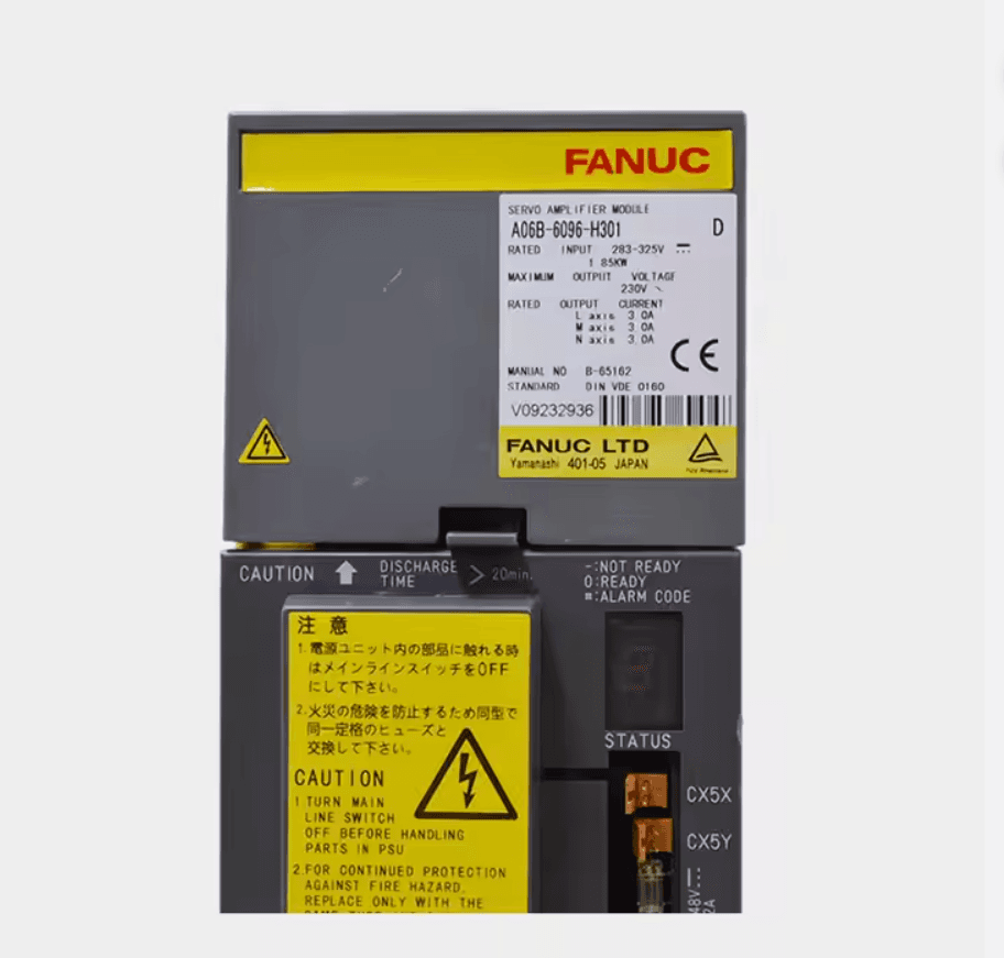 FANUC A06B-6096-H301 Servo Amplifier / Drive - A06B-6096-H301 | Professional FANUC Servo Amplifier / Drive Part | In Stock at Vibocnc