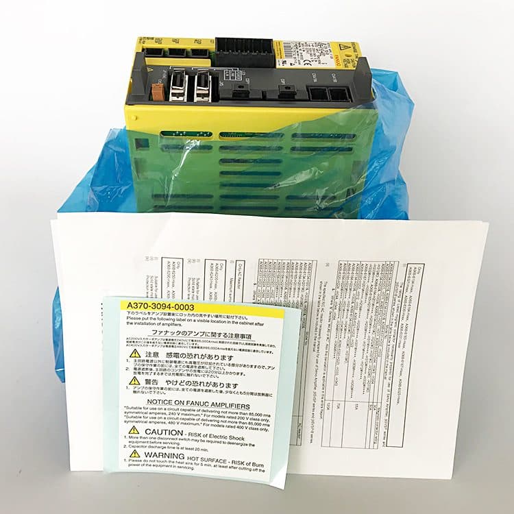 A06B-6160-H002 FANUC A06B-6160-H002 Servo Amplifier / Drive - Detail View | FANUC Servo Amplifier / Drive