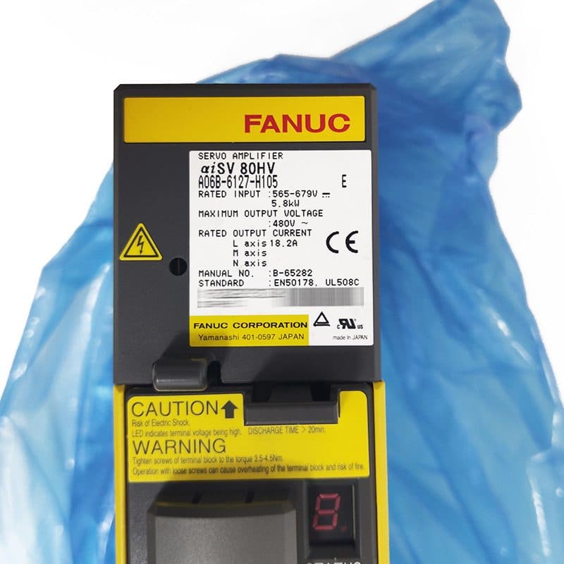 FANUC A06B-6127-H105 Servo Amplifier / Drive - A06B-6127-H105 | Professional FANUC Servo Amplifier / Drive Part | In Stock at Vibocnc
