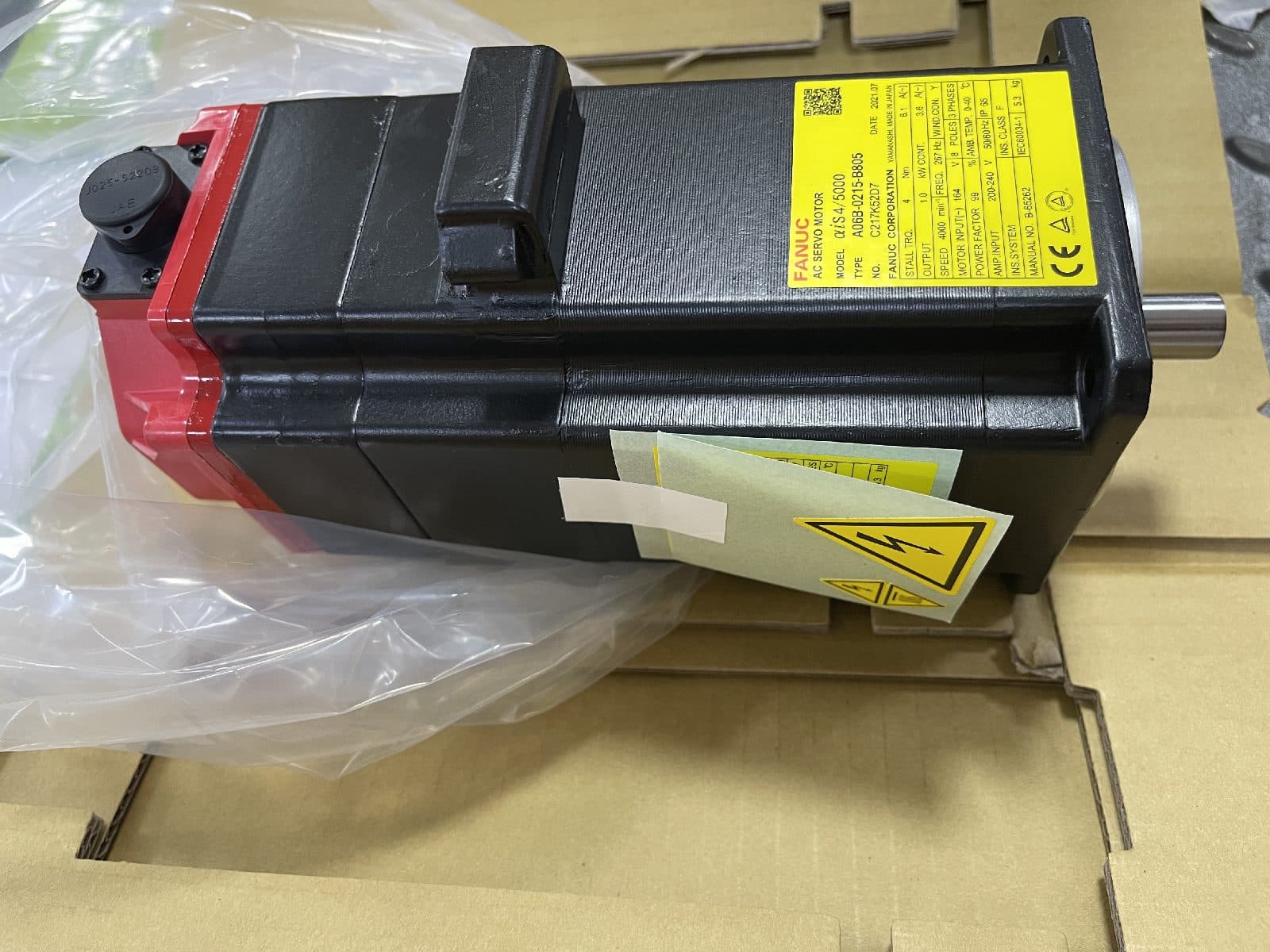 A06B-0215-B805 FANUC A06B-0215-B805 Servo Motor - View 4 | CNC Spare Part