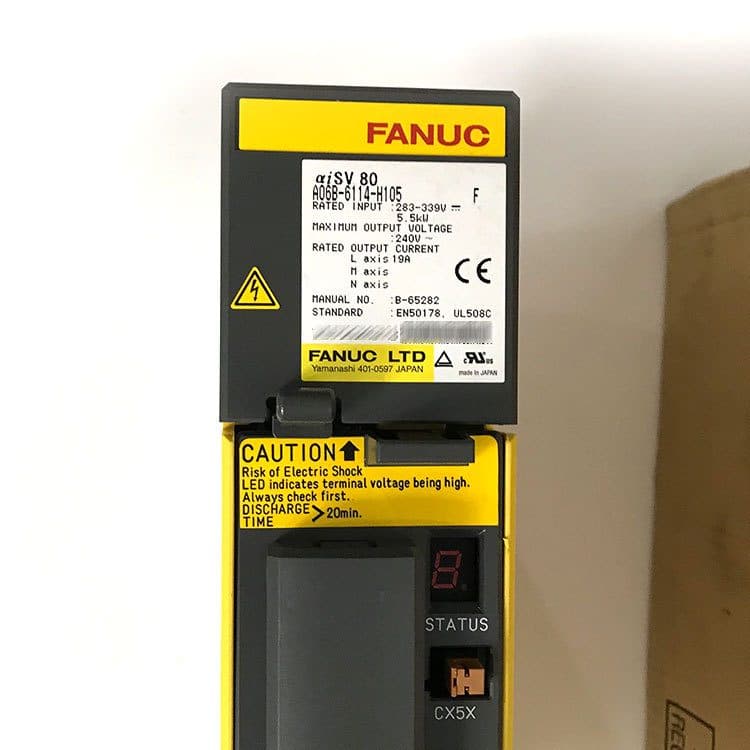 A06B-6114-H105 FANUC A06B-6114-H105 Servo Amplifier / Drive - View 3 | CNC Spare Part