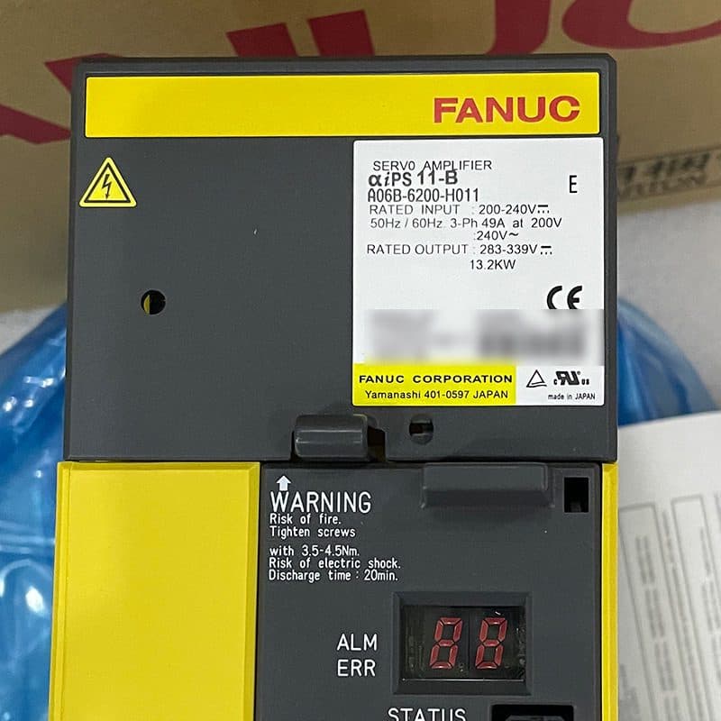 A06B-6200-H011 FANUC A06B-6200-H011 Servo Amplifier / Drive - View 4 | CNC Spare Part