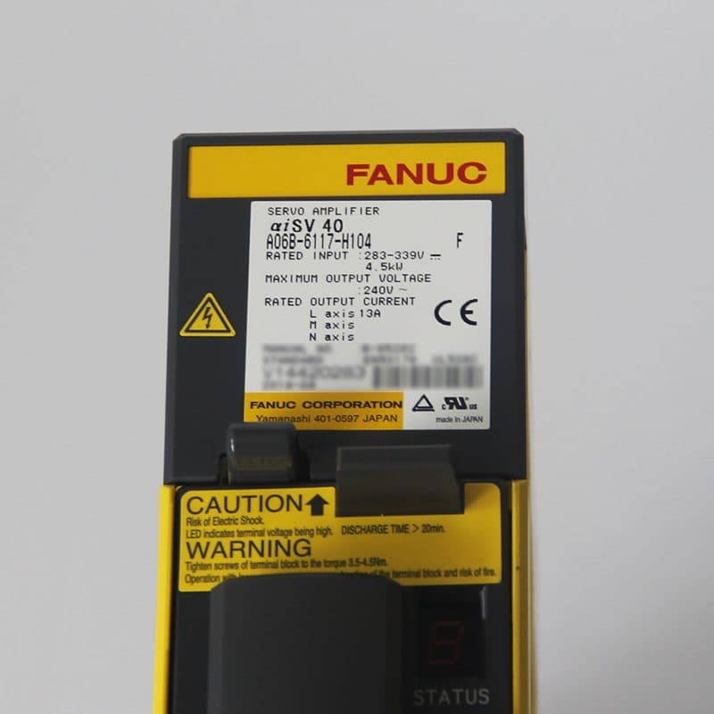 FANUC A06B-6114-H104 Servo Amplifier / Drive - A06B-6114-H104 | Professional FANUC Servo Amplifier / Drive Part | In Stock at Vibocnc