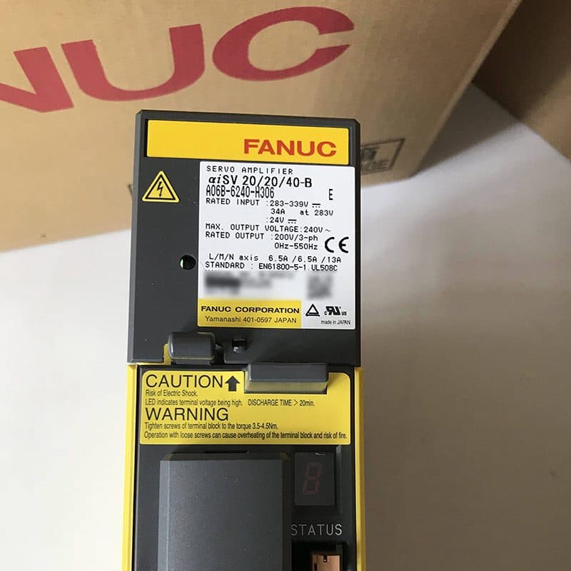 A06B-6240-H306 FANUC A06B-6240-H306 Servo Amplifier / Drive - View 3 | CNC Spare Part
