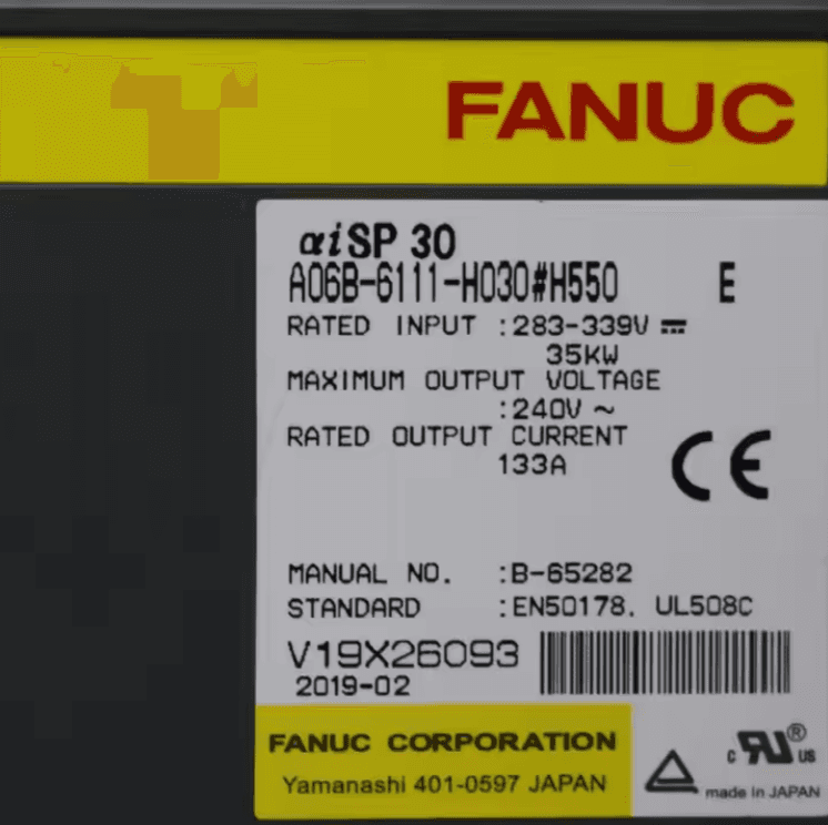 FANUC A06B-6111-H030 Servo Amplifier / Drive - A06B-6111-H030 | Professional FANUC Servo Amplifier / Drive Part | In Stock at Vibocnc