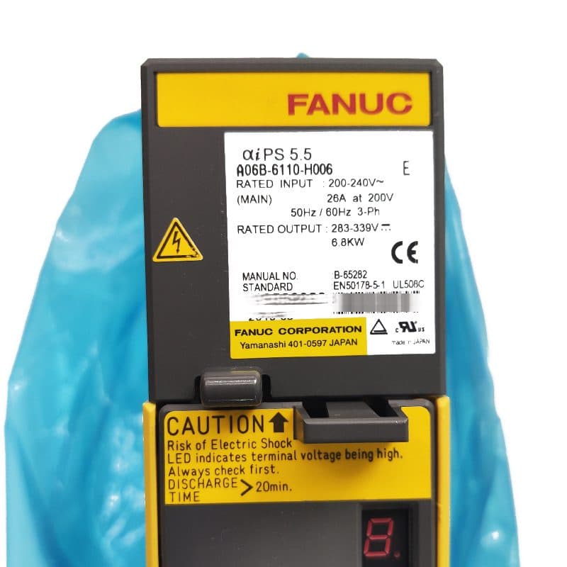 A06B-6110-H006 FANUC A06B-6110-H006 Servo Amplifier / Drive - View 4 | CNC Spare Part