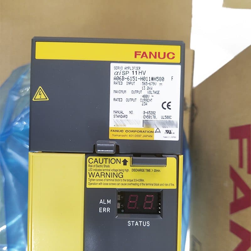 A06B-6151-H011 FANUC A06B-6151-H011 Servo Amplifier / Drive - View 3 | CNC Spare Part