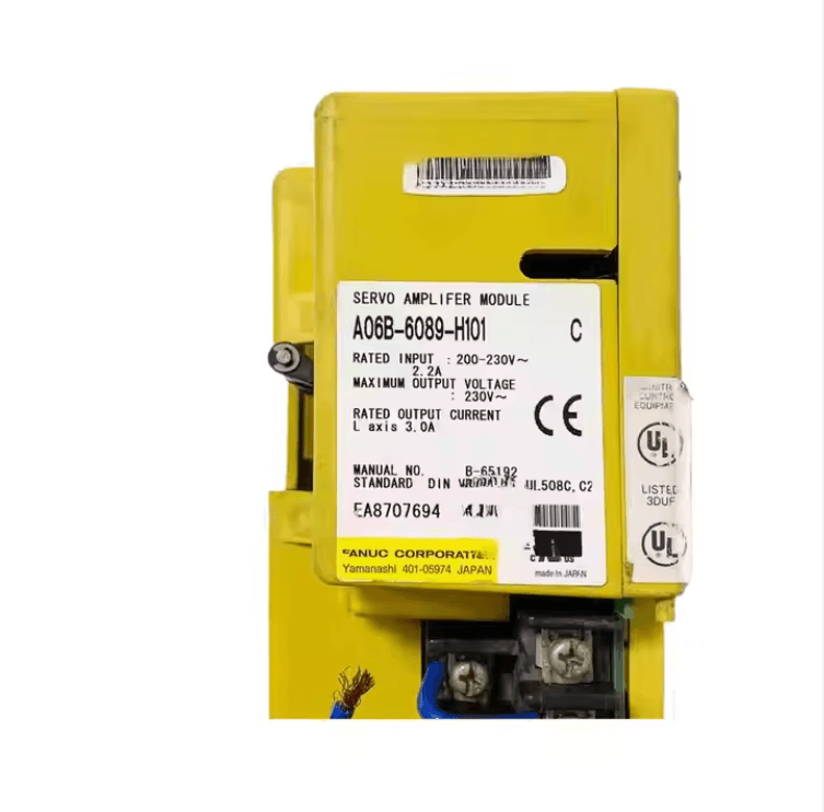 A06B-6089-H101 FANUC A06B-6089-H101 Servo Amplifier / Drive - Detail View | FANUC Servo Amplifier / Drive