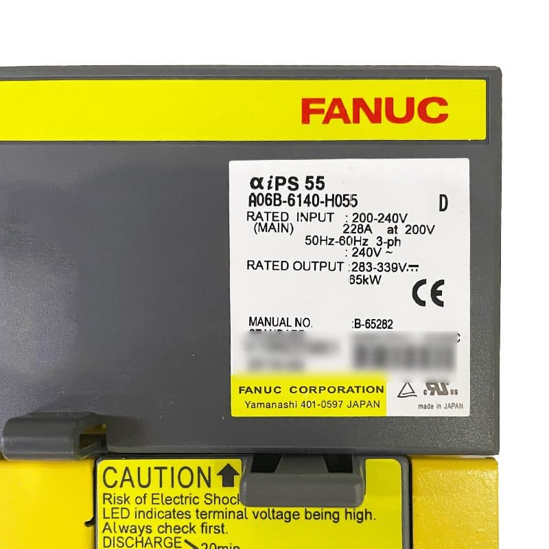 A06B-6140-H055 FANUC A06B-6140-H055 Servo Amplifier / Drive - View 4 | CNC Spare Part
