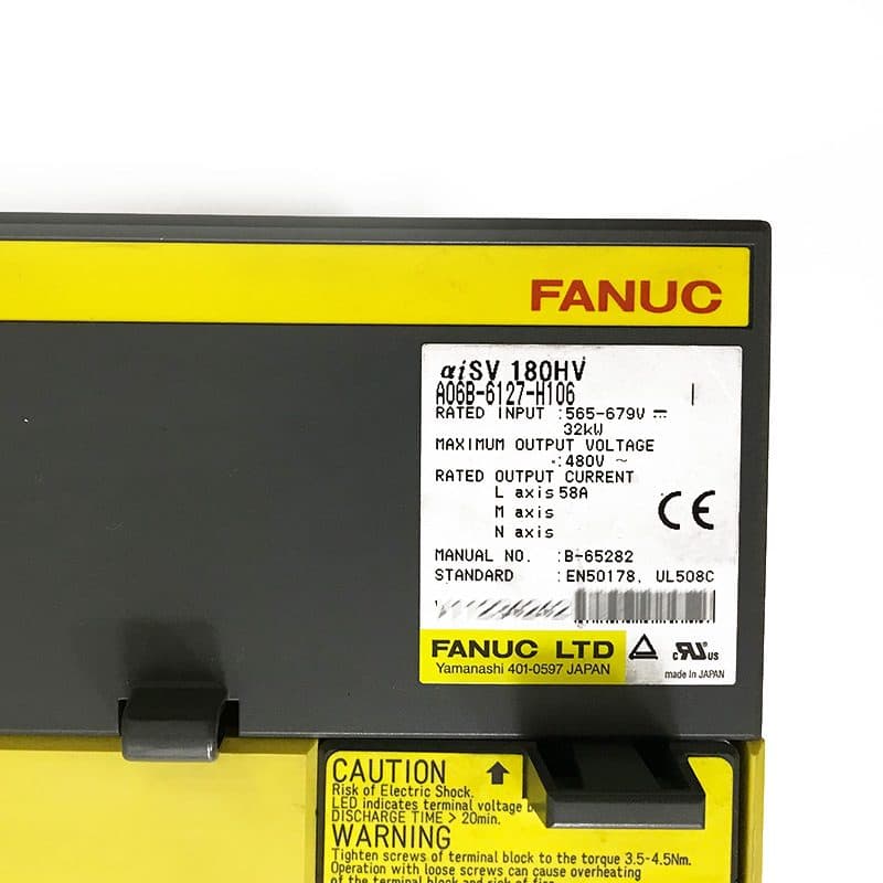 A06B-6127-H106 FANUC A06B-6127-H106 Servo Amplifier / Drive - View 3 | CNC Spare Part