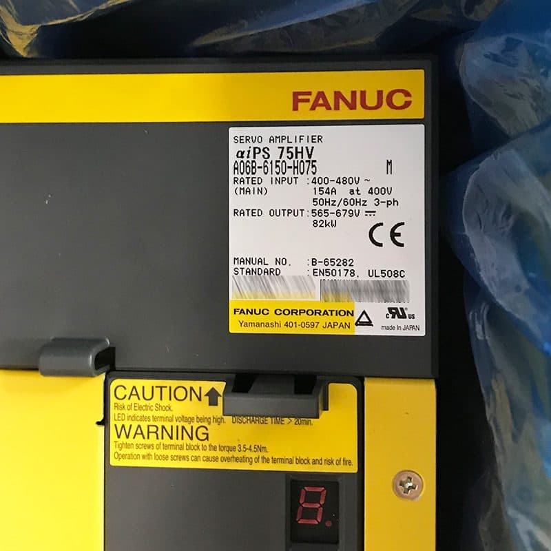 FANUC A06B-6150-H075 Servo Amplifier / Drive - A06B-6150-H075 | Professional FANUC Servo Amplifier / Drive Part | In Stock at Vibocnc