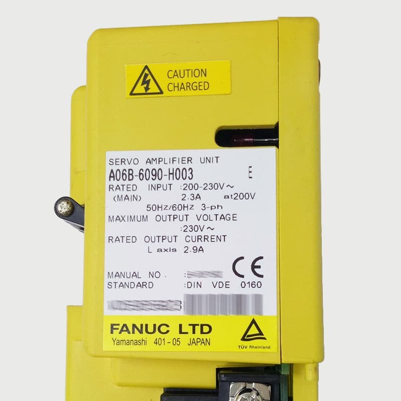 A06B-6090-H003 FANUC A06B-6090-H003 Servo Amplifier / Drive - View 3 | CNC Spare Part