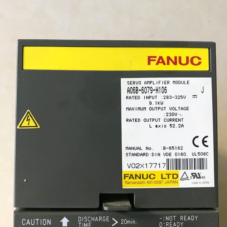A06B-6079-H301 FANUC A06B-6079-H301 Servo Amplifier / Drive - View 4 | CNC Spare Part