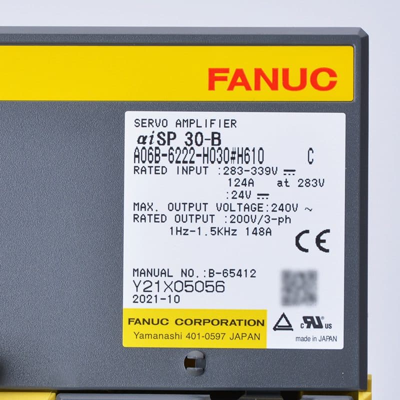 A06B-6222-H030 FANUC A06B-6222-H030 Servo Amplifier / Drive - View 3 | CNC Spare Part