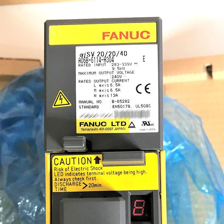 A06B-6114-H304 FANUC A06B-6114-H304 Servo Amplifier / Drive - View 4 | CNC Spare Part