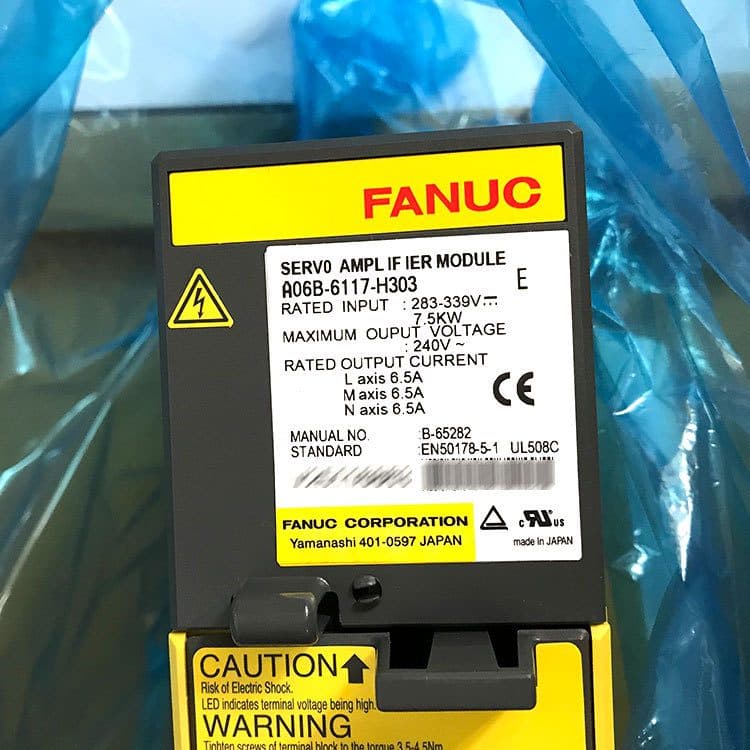 FANUC A06B-6117-H303 Servo Amplifier / Drive - A06B-6117-H303 | Professional FANUC Servo Amplifier / Drive Part | In Stock at Vibocnc