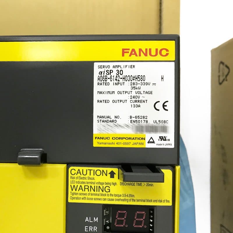 A06B-6142-H026 FANUC A06B-6142-H026 Servo Amplifier / Drive - View 3 | CNC Spare Part