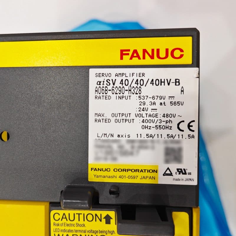 A06B-6290-H328 FANUC A06B-6290-H328 Servo Amplifier / Drive - View 3 | CNC Spare Part