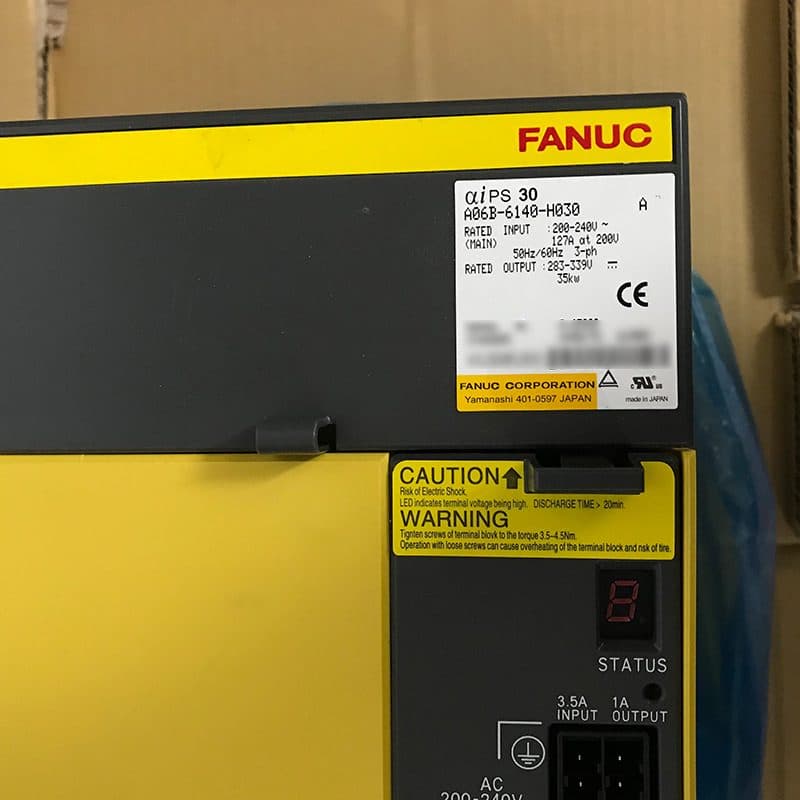 A06B-6140-H030 FANUC A06B-6140-H030 Servo Amplifier / Drive - View 3 | CNC Spare Part