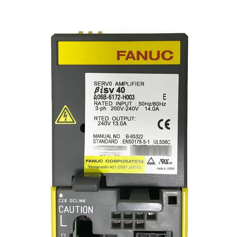 FANUC A06B-6172-H003 Servo Amplifier / Drive - A06B-6172-H003 | Professional FANUC Servo Amplifier / Drive Part | In Stock at Vibocnc