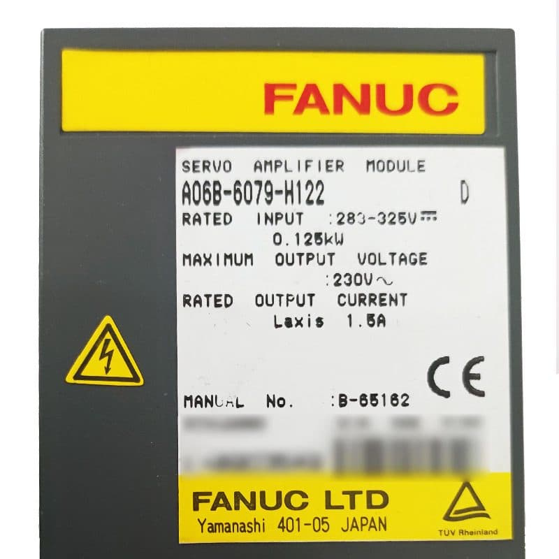 FANUC A06B-6079-H122 Servo Amplifier / Drive - A06B-6079-H122 | Professional FANUC Servo Amplifier / Drive Part | In Stock at Vibocnc