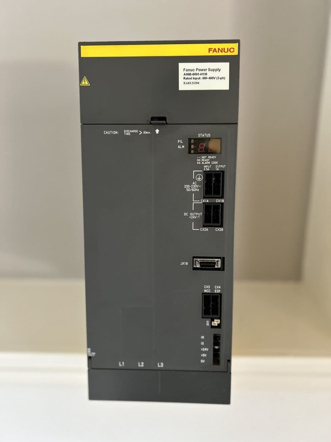 A06B-6091-H130 FANUC A06B-6091-H130 Servo Amplifier / Drive - Detail View | FANUC Servo Amplifier / Drive