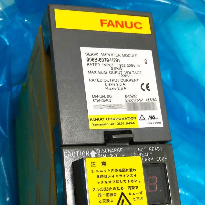 FANUC A06B-6079-H291 Servo Amplifier / Drive - A06B-6079-H291 | Professional FANUC Servo Amplifier / Drive Part | In Stock at Vibocnc