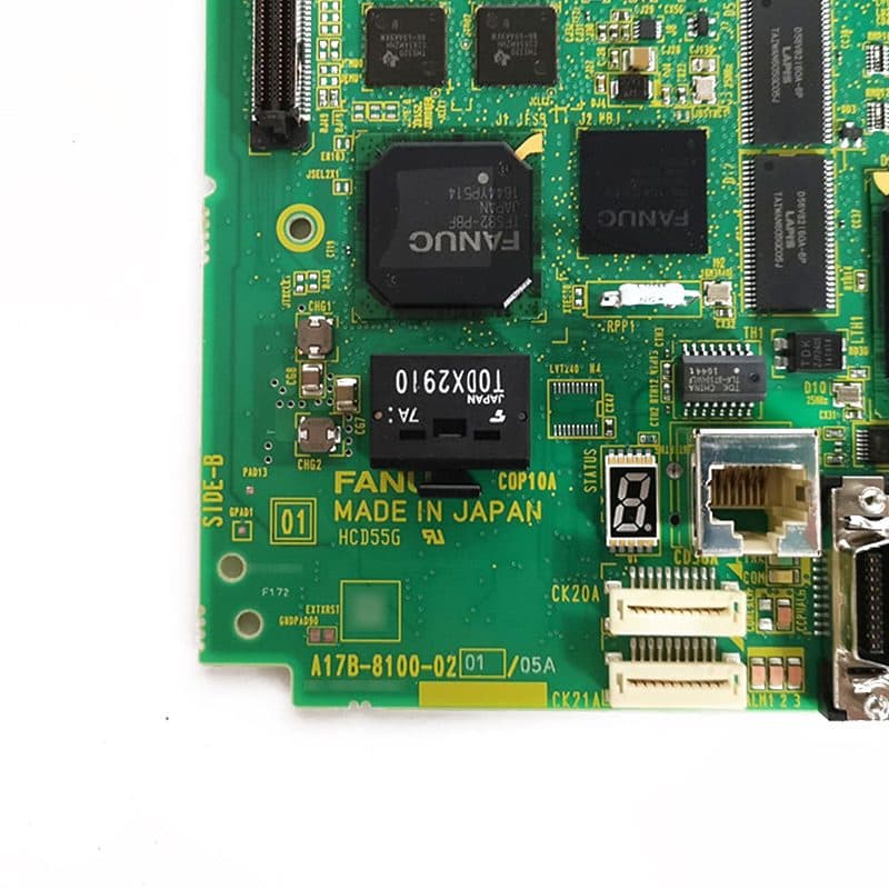 A17B-8100-0201 FANUC A17B-8100-0201 PCB Board - Detail View | FANUC PCB / Control Board