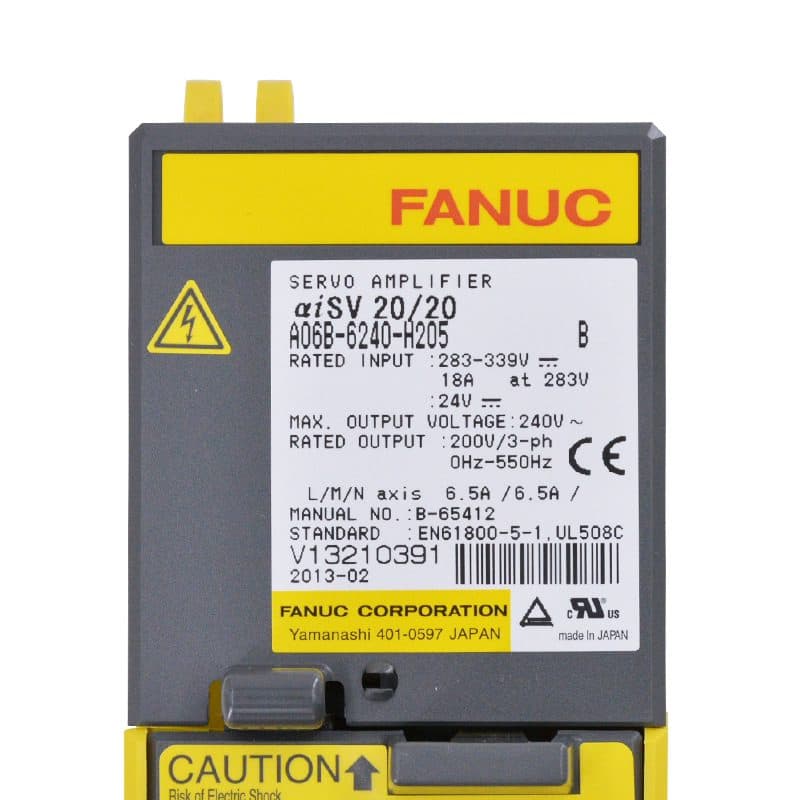 FANUC A06B-6240-H205 Servo Amplifier / Drive - A06B-6240-H205 | Professional FANUC Servo Amplifier / Drive Part | In Stock at Vibocnc