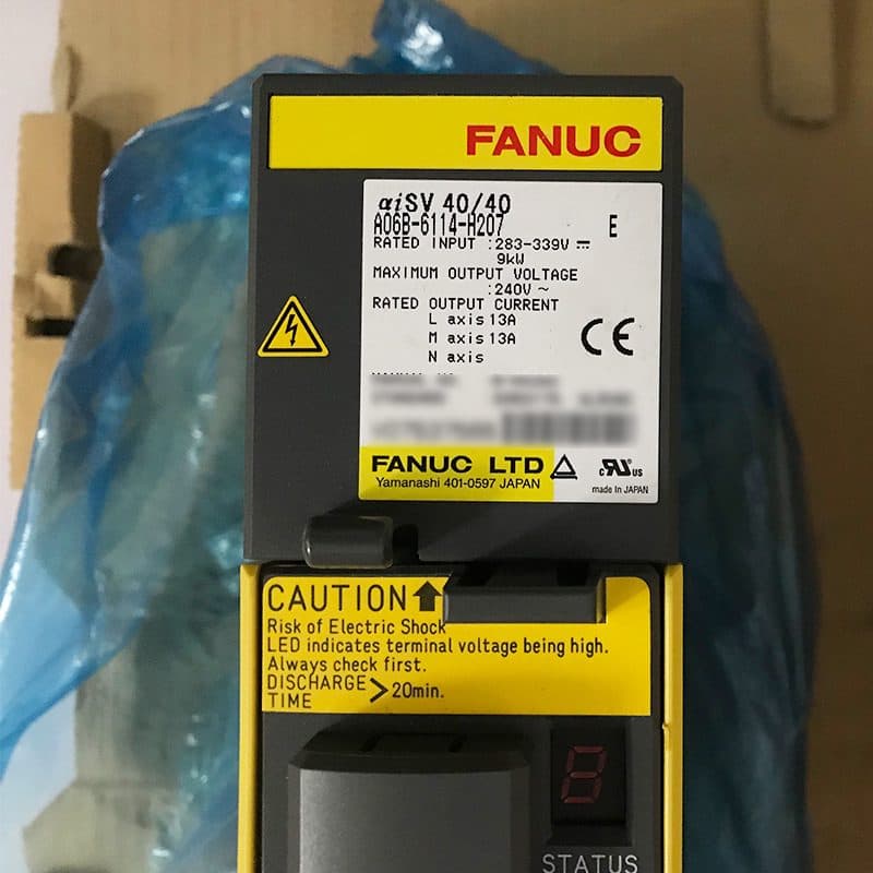 A06B-6114-H207 FANUC A06B-6114-H207 Servo Amplifier / Drive - View 3 | CNC Spare Part