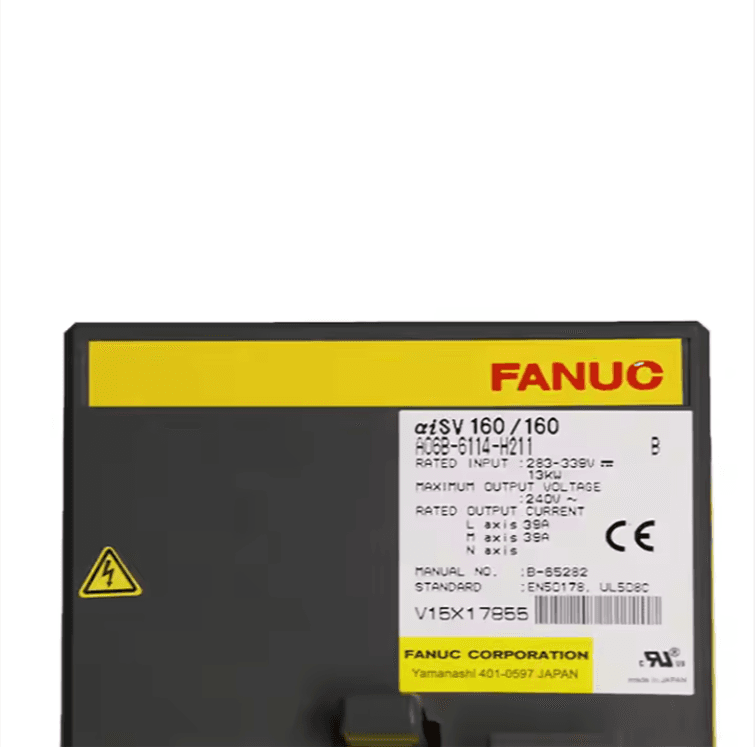 A06B-6114-H211 FANUC A06B-6114-H211 Servo Amplifier / Drive - Detail View | FANUC Servo Amplifier / Drive