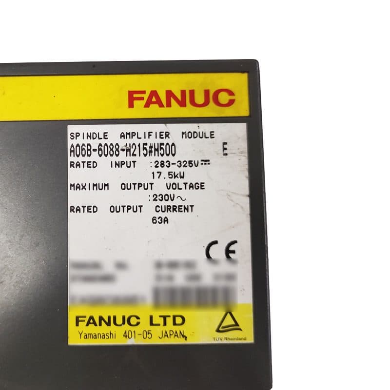 FANUC A06B-6088-H215#H500 Servo Amplifier / Drive - A06B-6088-H215#H500 | Professional FANUC Servo Amplifier / Drive Part | In Stock at Vibocnc