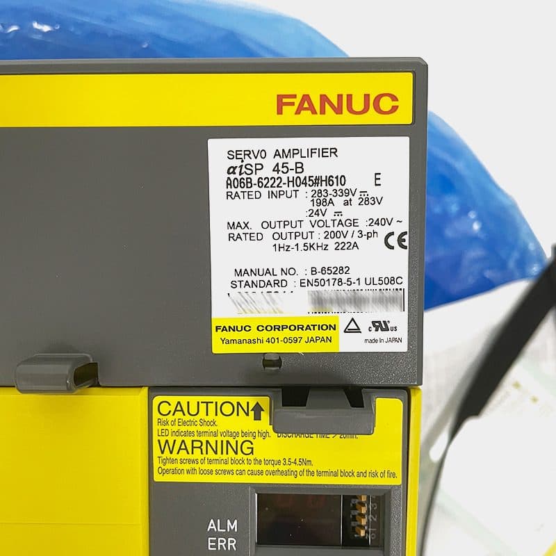 A06B-6222-H045 FANUC A06B-6222-H045 Servo Amplifier / Drive - View 4 | CNC Spare Part