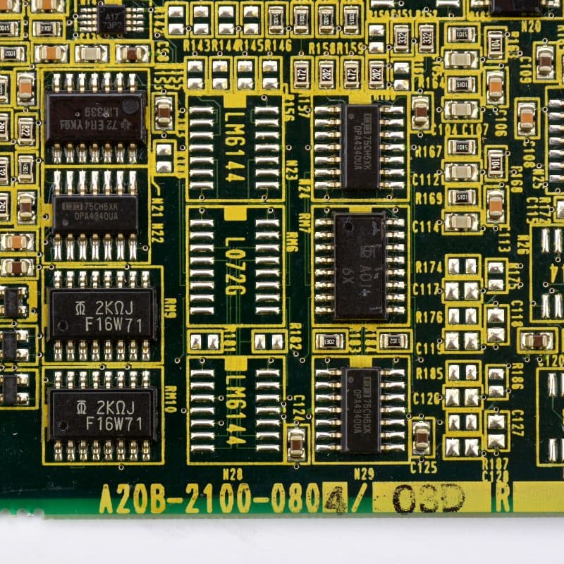 A20B-2100-0804 FANUC A20B-2100-0804 PCB Board - Detail View | FANUC PCB / Control Board