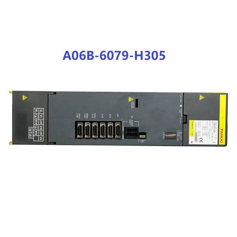 A06B-6079-H305 FANUC A06B-6079-H305 Servo Amplifier / Drive - Detail View | FANUC Servo Amplifier / Drive