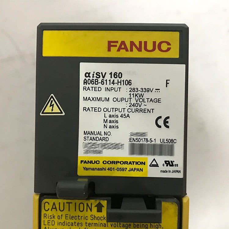 A06B-6114-H106 FANUC A06B-6114-H106 Servo Amplifier / Drive - View 4 | CNC Spare Part