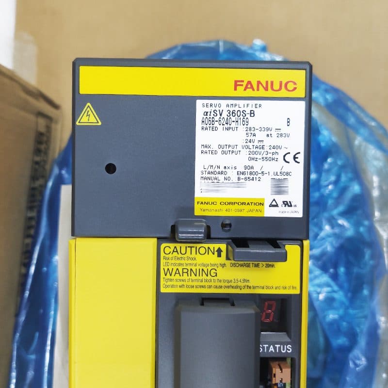 A06B-6240-H169 FANUC A06B-6240-H169 Servo Amplifier / Drive - View 3 | CNC Spare Part