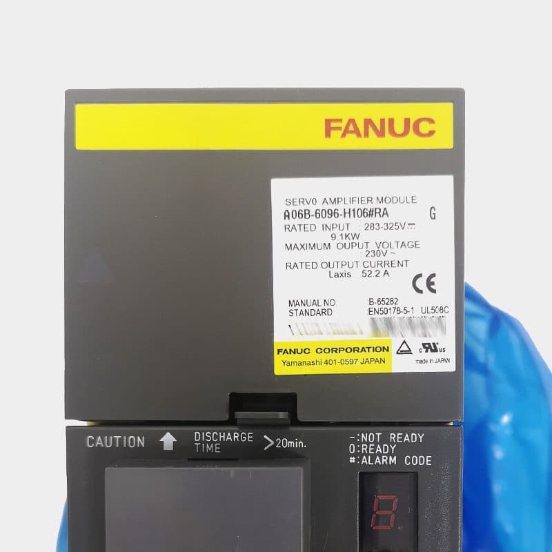 A06B-6096-H106 FANUC A06B-6096-H106 Servo Amplifier / Drive - View 4 | CNC Spare Part