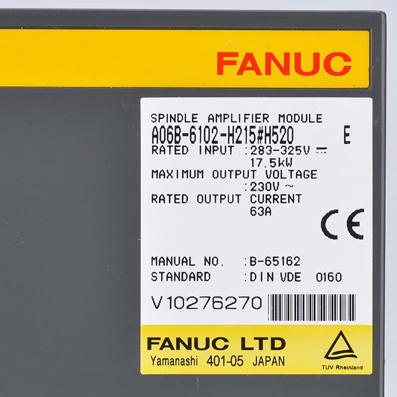 FANUC A06B-6102-H215#H520 Servo Amplifier / Drive - A06B-6102-H215#H520 | Professional FANUC Servo Amplifier / Drive Part | In Stock at Vibocnc