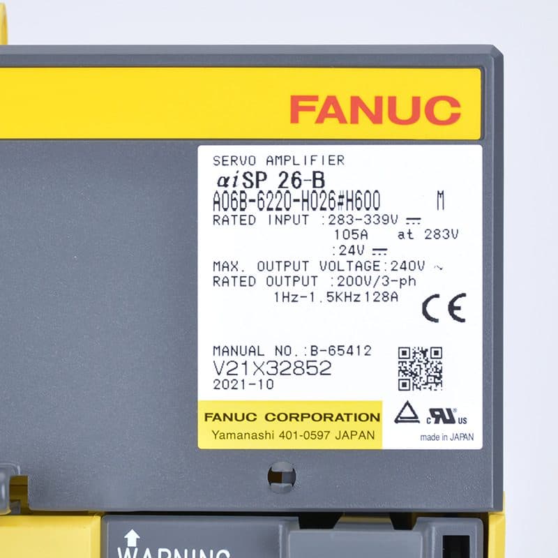 A06B-6220-H026 FANUC A06B-6220-H026 Servo Amplifier / Drive - View 3 | CNC Spare Part