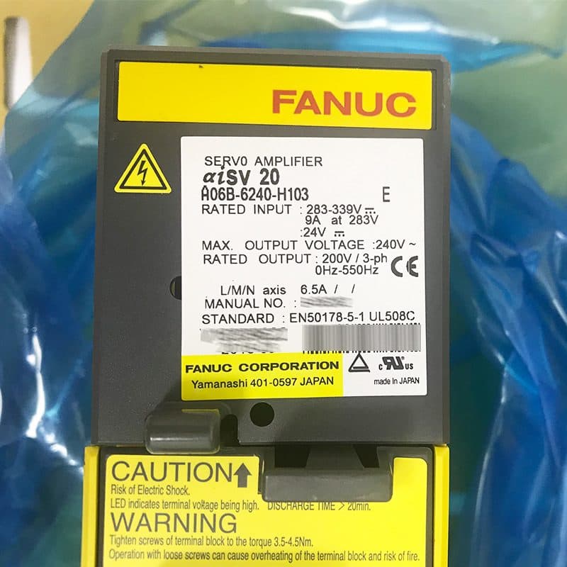 A06B-6240-H103 FANUC A06B-6240-H103 Servo Amplifier / Drive - View 3 | CNC Spare Part