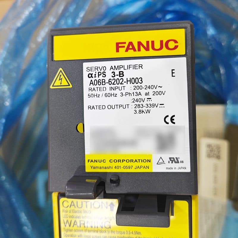 A06B-6202-H003 FANUC A06B-6202-H003 Servo Amplifier / Drive - View 4 | CNC Spare Part