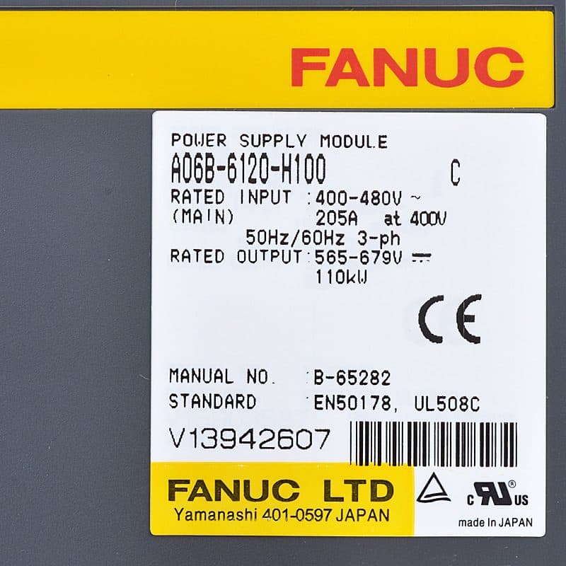 A06B-6120-H100 FANUC A06B-6120-H100 Servo Amplifier / Drive - View 5 | CNC Spare Part
