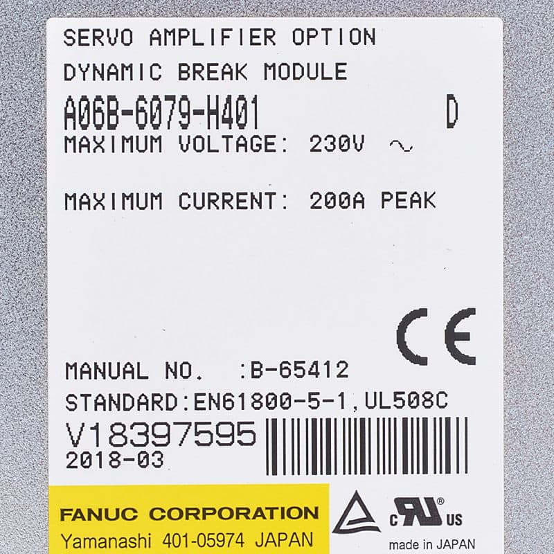 FANUC A06B-6079-H401 Servo Amplifier / Drive - A06B-6079-H401 | Professional FANUC Servo Amplifier / Drive Part | In Stock at Vibocnc