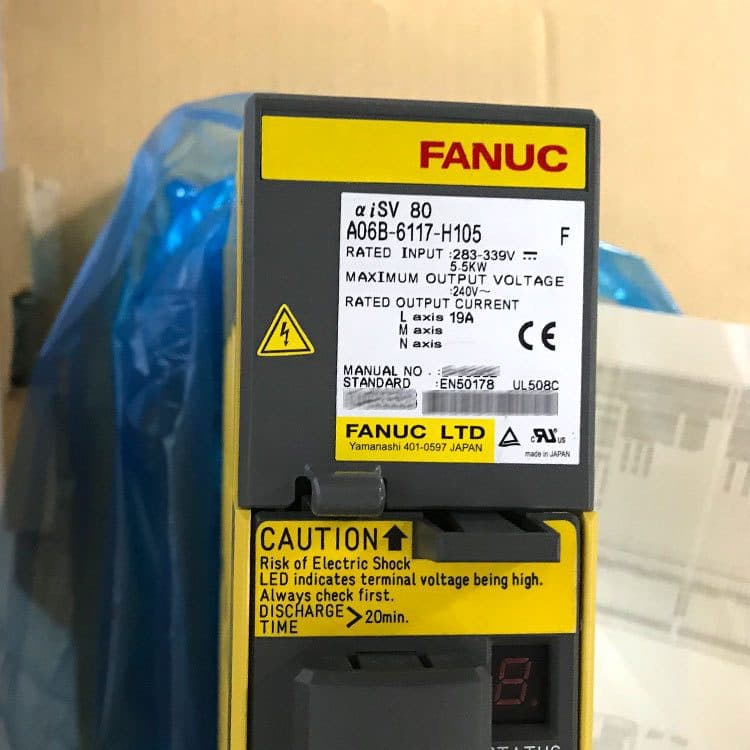 A06B-6117-H105 FANUC A06B-6117-H105 Servo Amplifier / Drive - View 3 | CNC Spare Part